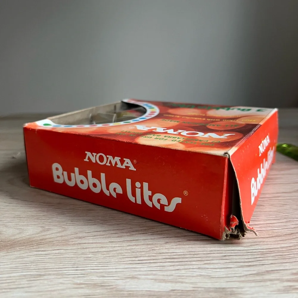 NOMA Vintage 3 Bubble Replacement Lites 🎄
